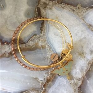 Alex and Ani bracelet set.
